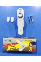 Pvc Kapı Pencere Pimapen Çocuk Emniyet Kilidi Hırsız Güvenlik Mandalı PLASTİK 5 Adet