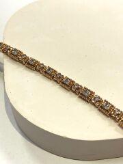 Xuping Baget Zirkon Rose Gold Bileklik