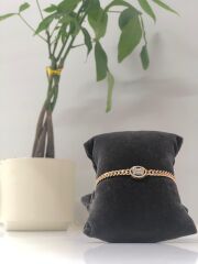 Xuping Baget Zirkon Taşlı Rose Gold Bileklik