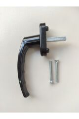 Pvc Pimapen Pencere Kolu Balkon Sürme Kapı Kolu 10 Adet Siyah