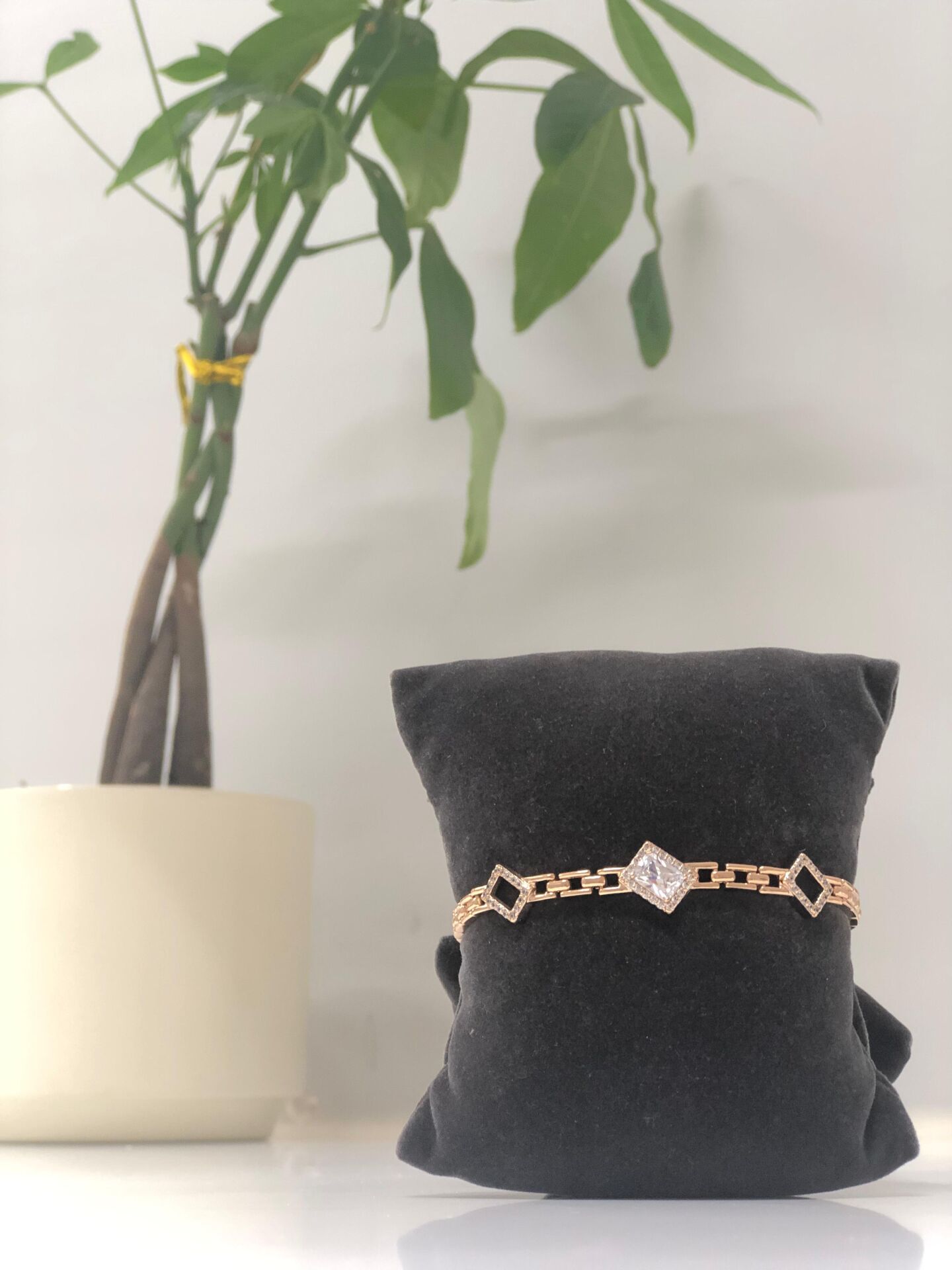 Xuping Baget Zirkon Rose Gold Bileklik