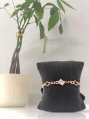 Xuping Baget Zirkon Rose Gold Bileklik