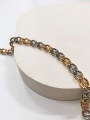 Xuping Silver-Rose Gold Çift Renk Bileklik