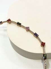 Xuping Su Yolu Taşlı Rose Gold Bileklik