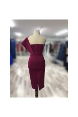 Scuba Kumaş Kadın Özel Gün - Mezuniyet Elbisesi