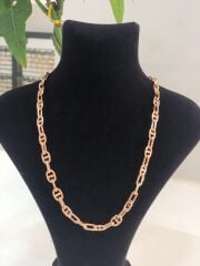 Xuping Kuyumcu Model Zincir Rose Gold Kadın Çelik Kolye