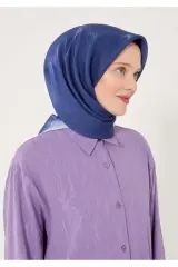 Lacivert Kehribar Eşarp