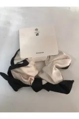 İki Renkli Saten Kadın Toka