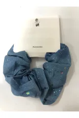 Sim İşlemeli Kadın Lastik Toka