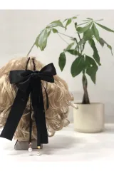 Fiyonklu İncili Mandal Toka