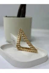Rose Gold Metal Kadın Toka
