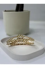 Rose Gold Metal Kadın Toka
