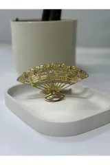 Gold Taşlı Metal Mandal Toka