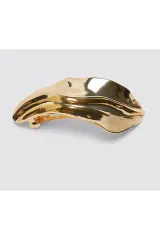 Yaprak Model Gold Metal Toka