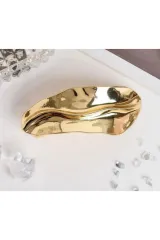 Yaprak Model Gold Metal Toka