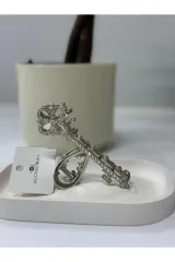 Taşlı Anahtar Model Metal Toka