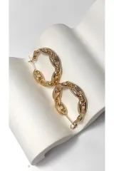 Xuping Rose Gold Halka Kadın Küpe