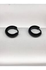 Stainless Steel Erkek Desenli ve Sallantılı Çelik Küpe