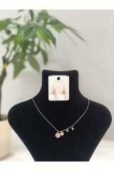 Xuping Özel Gün Hediyelik Kolye Küpe Setleri